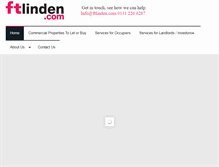 Tablet Screenshot of ftlinden.com